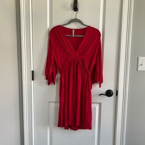 Rachel Pally caftan mini dress, size large.